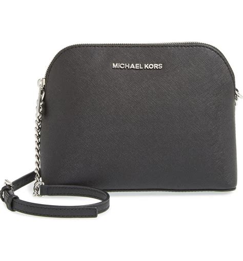 michael kors cindy saffiano leather travel pouch|Michael Michael Kors Cindy Travel Pouch Saffiano Leather Silver.